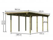 Carport ECO 2A 62029