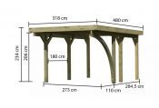 Carport CLASSIC 1B 62093