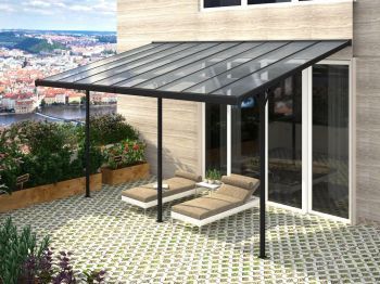 Zahradní pergola Bruce H 305x557, čirý polykarbonát