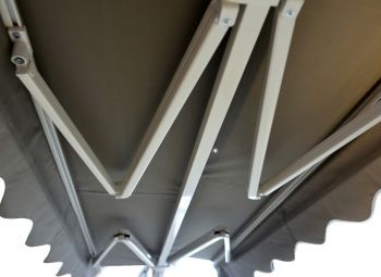 Markýza 3x3m ŠEDÁ (P4512) - volně stojící