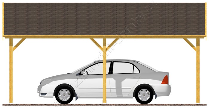 Garážové stání 300x600 S