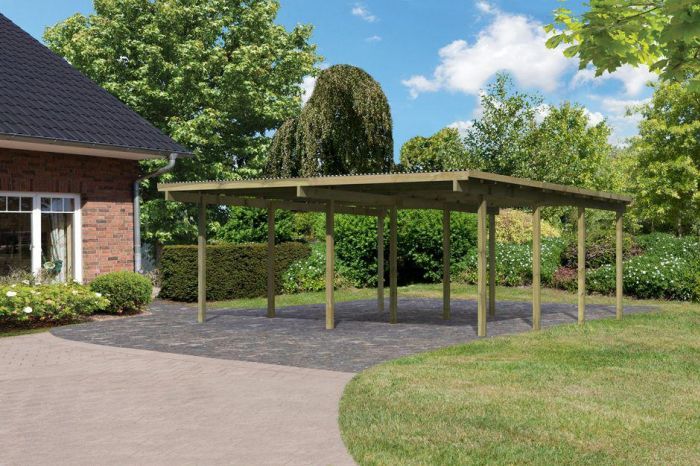 Dvojitý Carport ECO 2A 73092