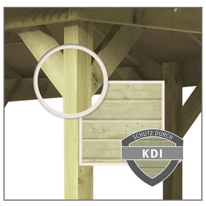 Zahradní altán Karibu HOLM 2 14107